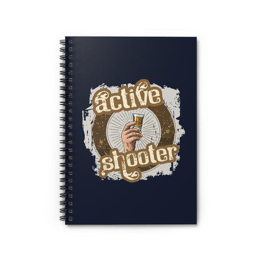 Active Shooter - Spiral Notebook