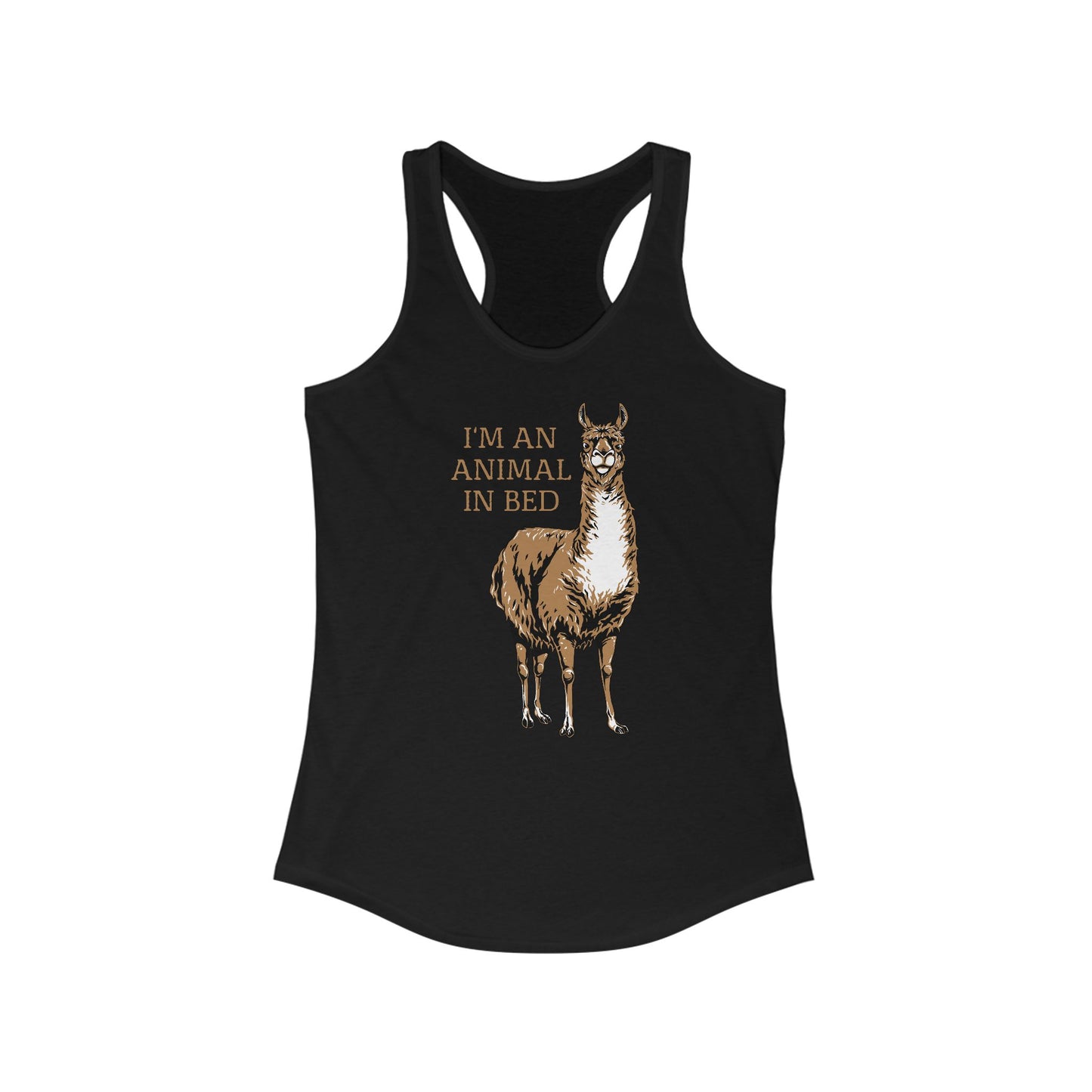 I'm An Animal In Bed - Women's Racerback Tank