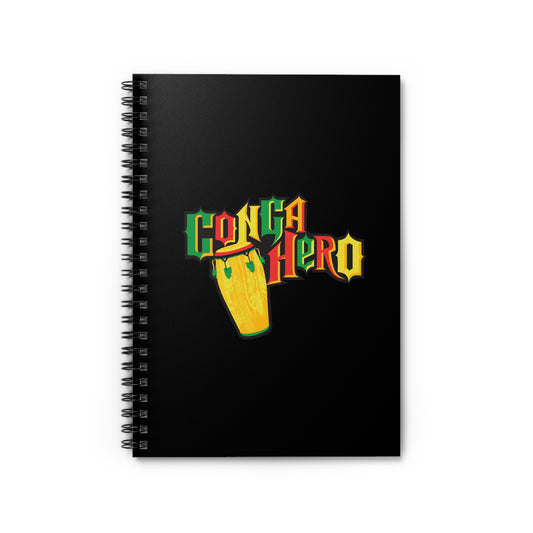 Conga Hero - Spiral Notebook