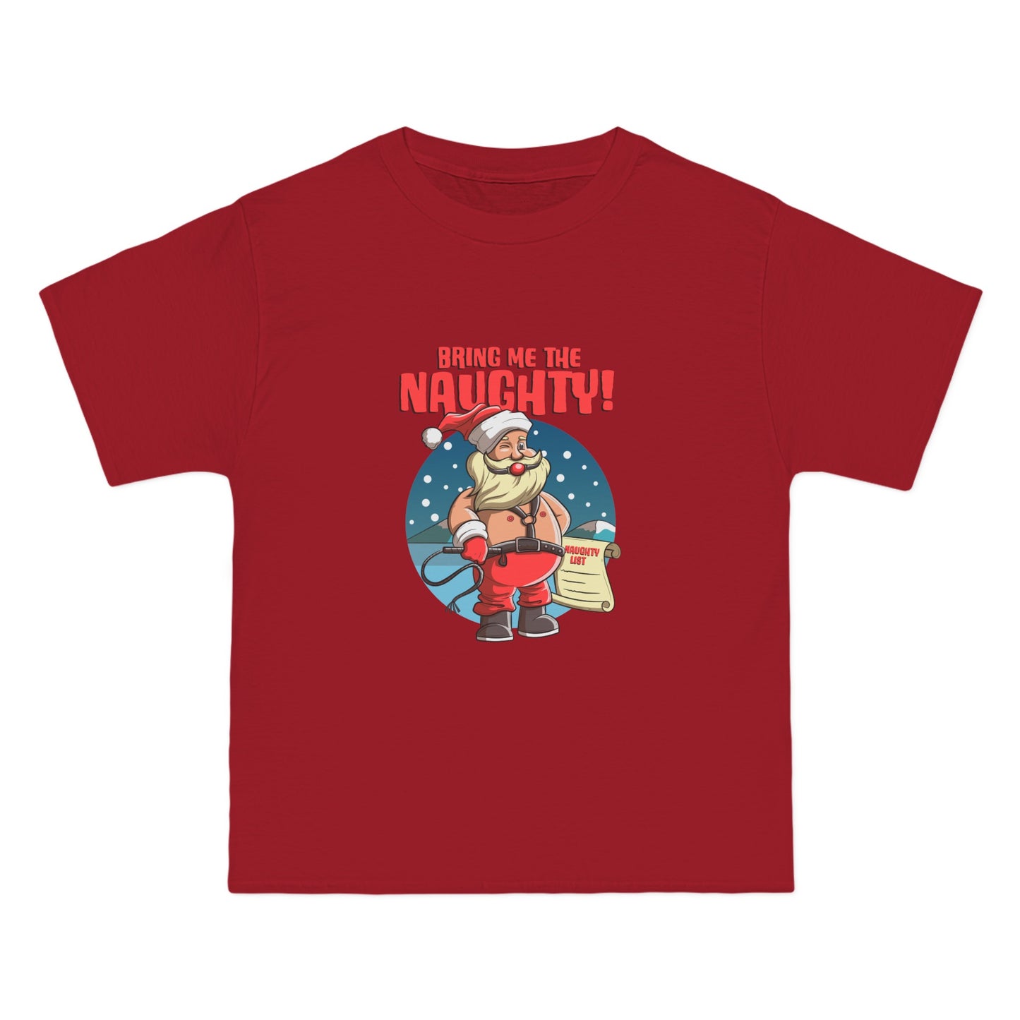 Bring Me The Naughty! - Men's Heavyweight T-Shirt