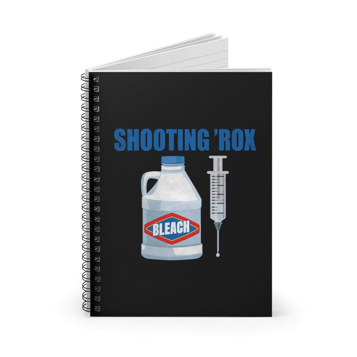 Shooting 'Rox - Spiral Notebook