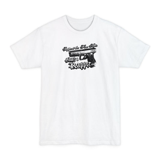 Support The Fine Arts - Shoot A Rapper - Men's Tall T-Shirt