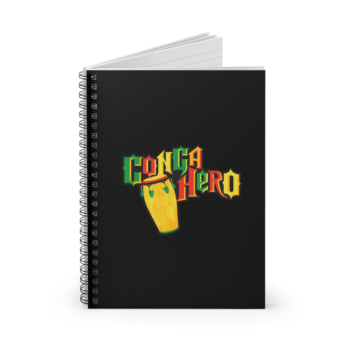 Conga Hero - Spiral Notebook