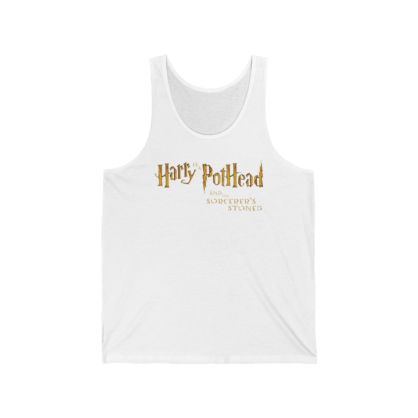 Harry Is A Pothead And The Sorcerer's Stoned - Unisex Tank