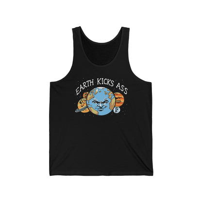 Earth Kicks Ass - Unisex Tank