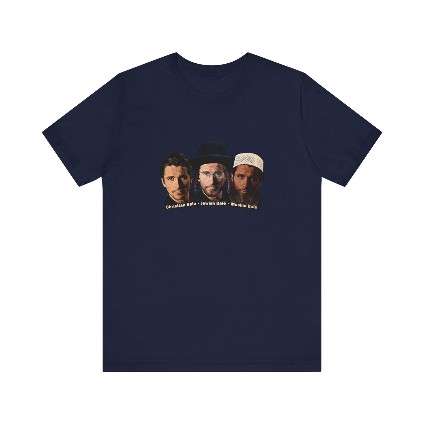 Christian Bale - Jewish Bale - Muslim Bale - Men's T-Shirt