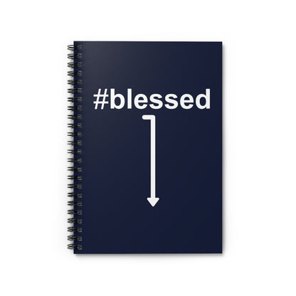 #Blessed - Spiral Notebook