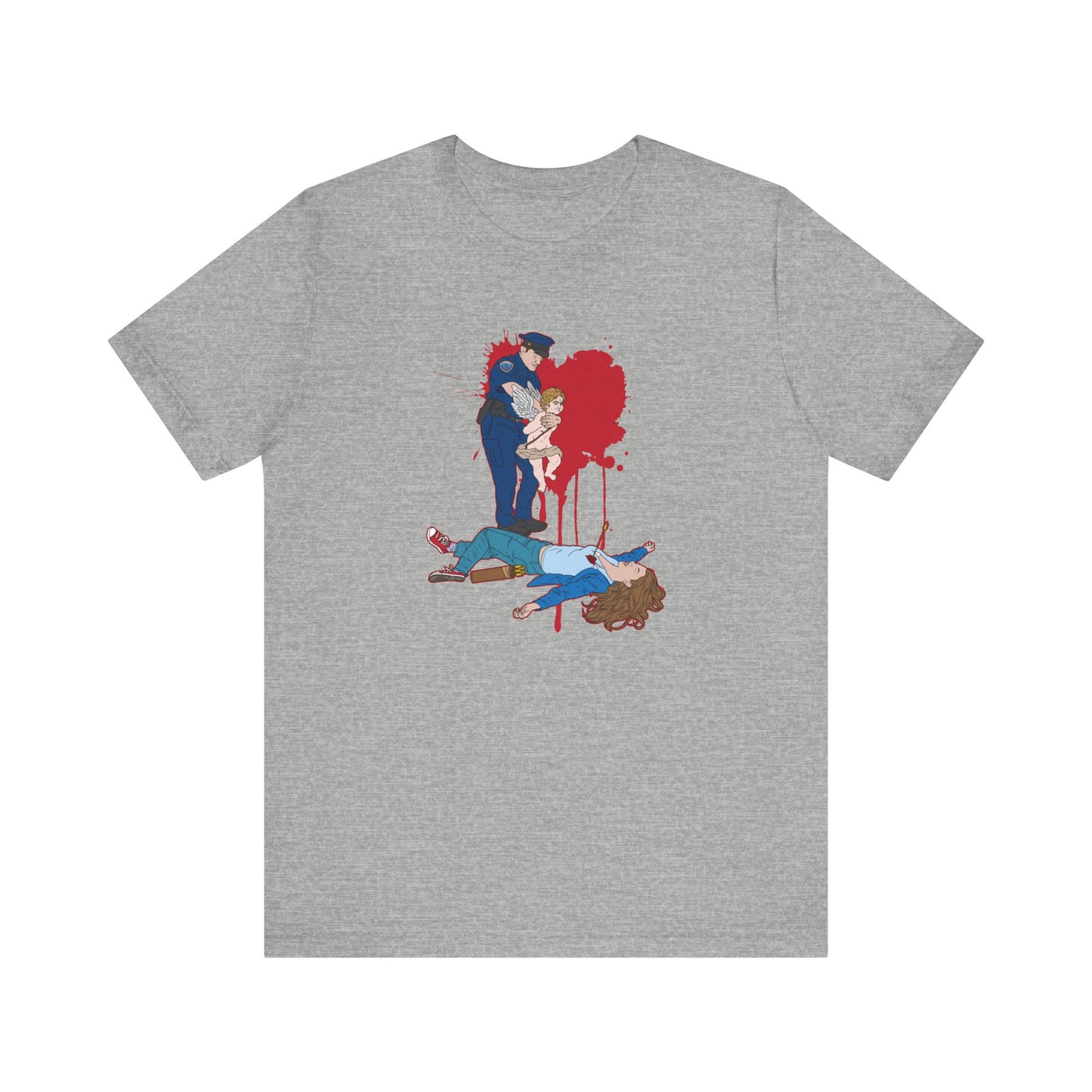 Death By Cupid - Men's T-Shirt