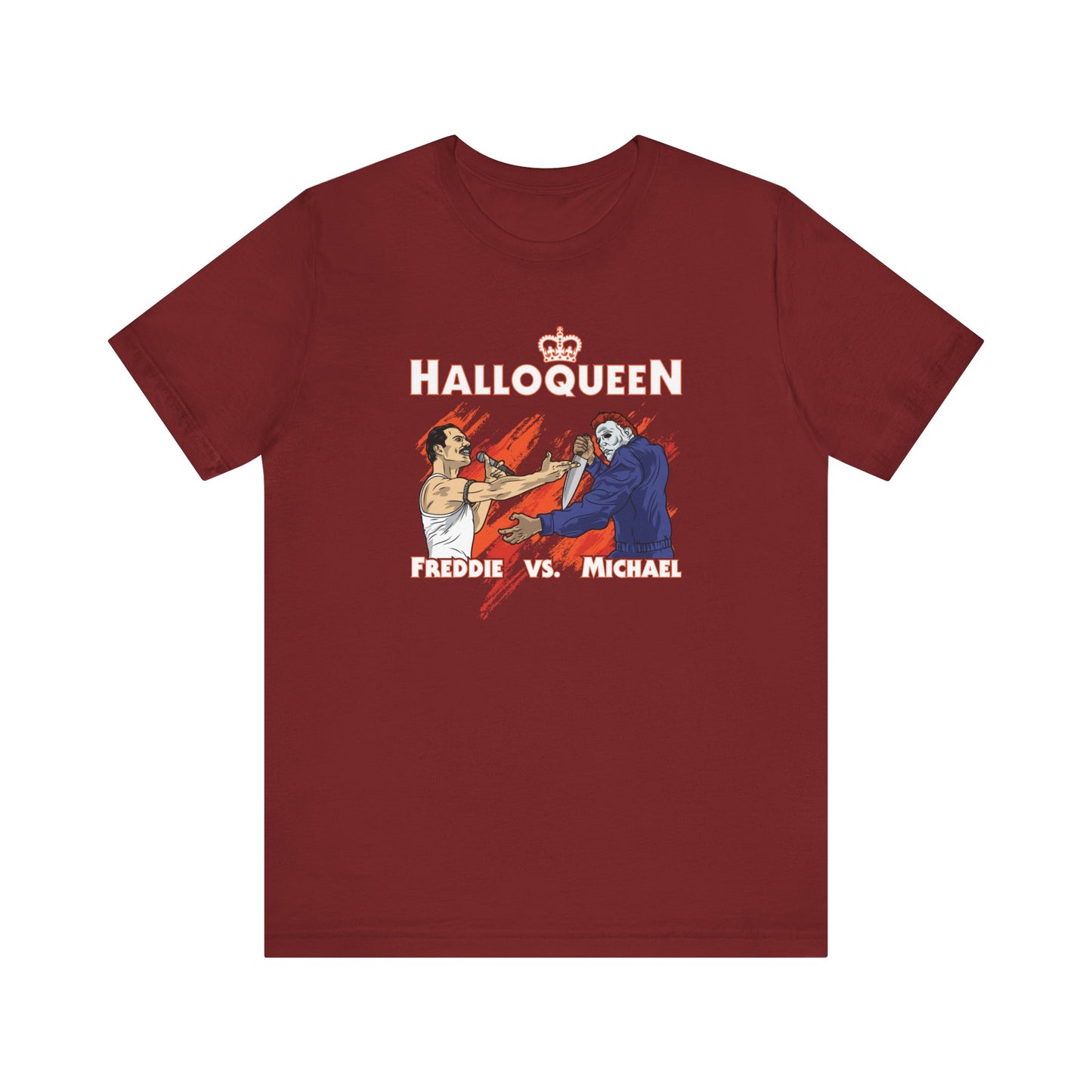 Halloqueen - Freddie Vs Michael - Men's T-Shirt