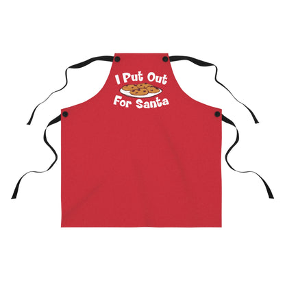 I Put Out For Santa - Apron