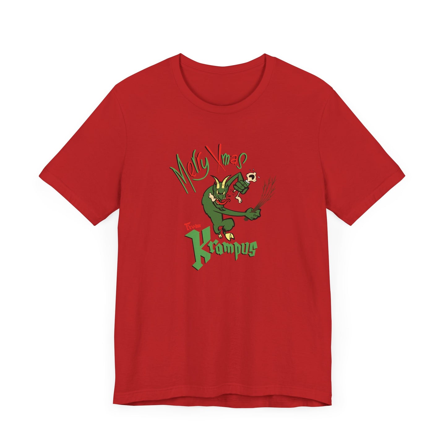 Merry Xmas From Krampus - Men's T-Shirt