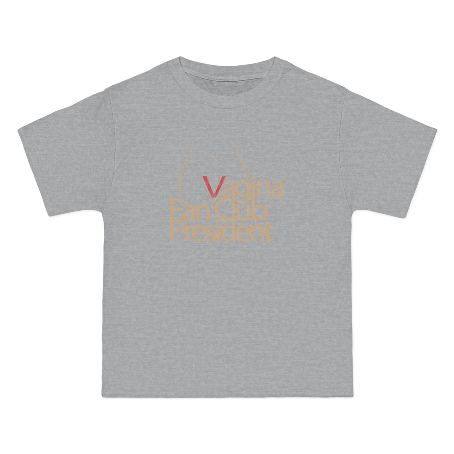 Vagina Fan Club President - Men's Heavyweight T-Shirt