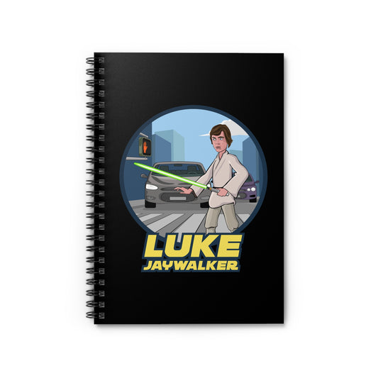 Luke Jaywalker - Spiral Notebook