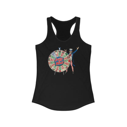 Middle East Country To Bomb Wheel (Syria) - Women's Racerback Tank