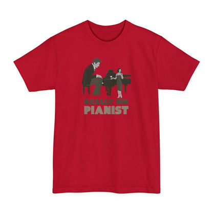 Really Big Pianist - Men's Tall T-Shirt