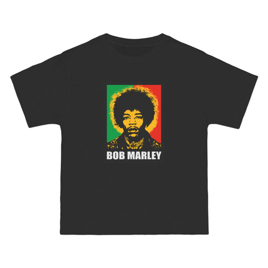 Bob Marley Parody - Men's Heavyweight T-Shirt