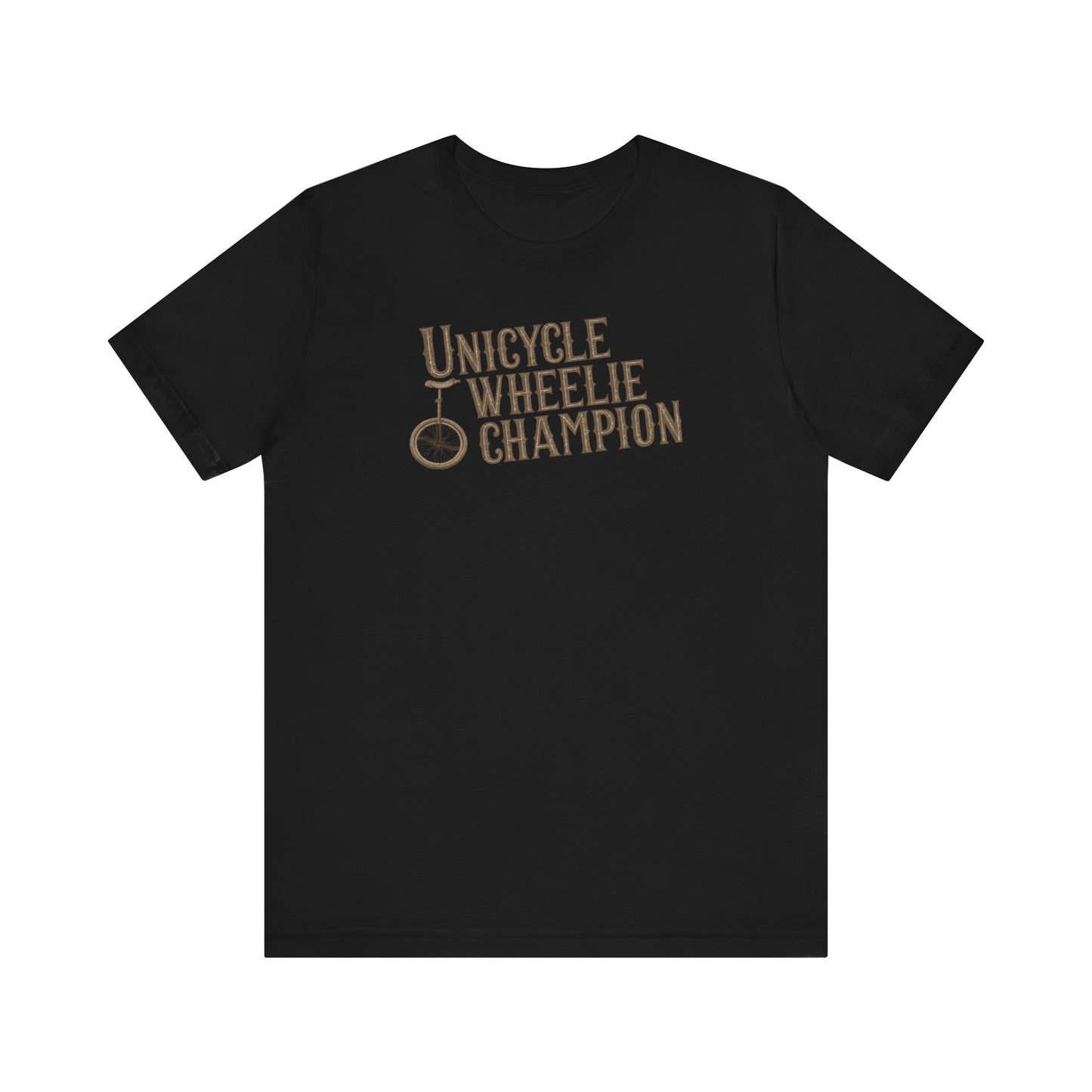 Unicycle Wheelie Champion - Men's T-Shirt