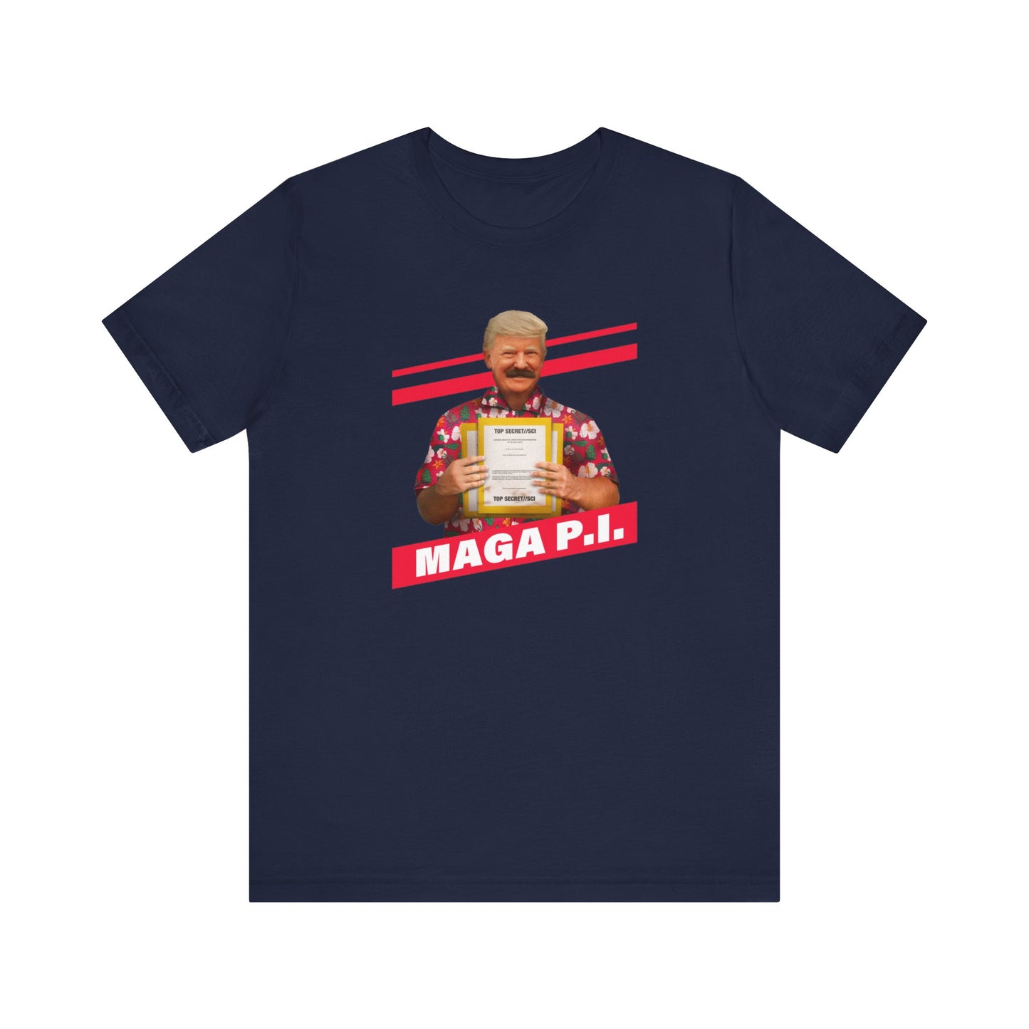 Maga P.I. (Donald Trump) - Men's T-Shirt