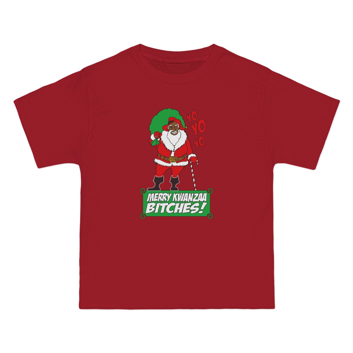 Yo Yo Yo - Merry Kwanzaa Bitches - Men's Heavyweight T-Shirt