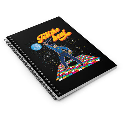 Feel The Beat - Spiral Notebook