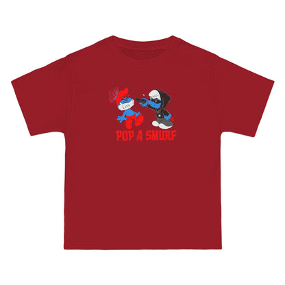 Pop A Smurf - Men's Heavyweight T-Shirt