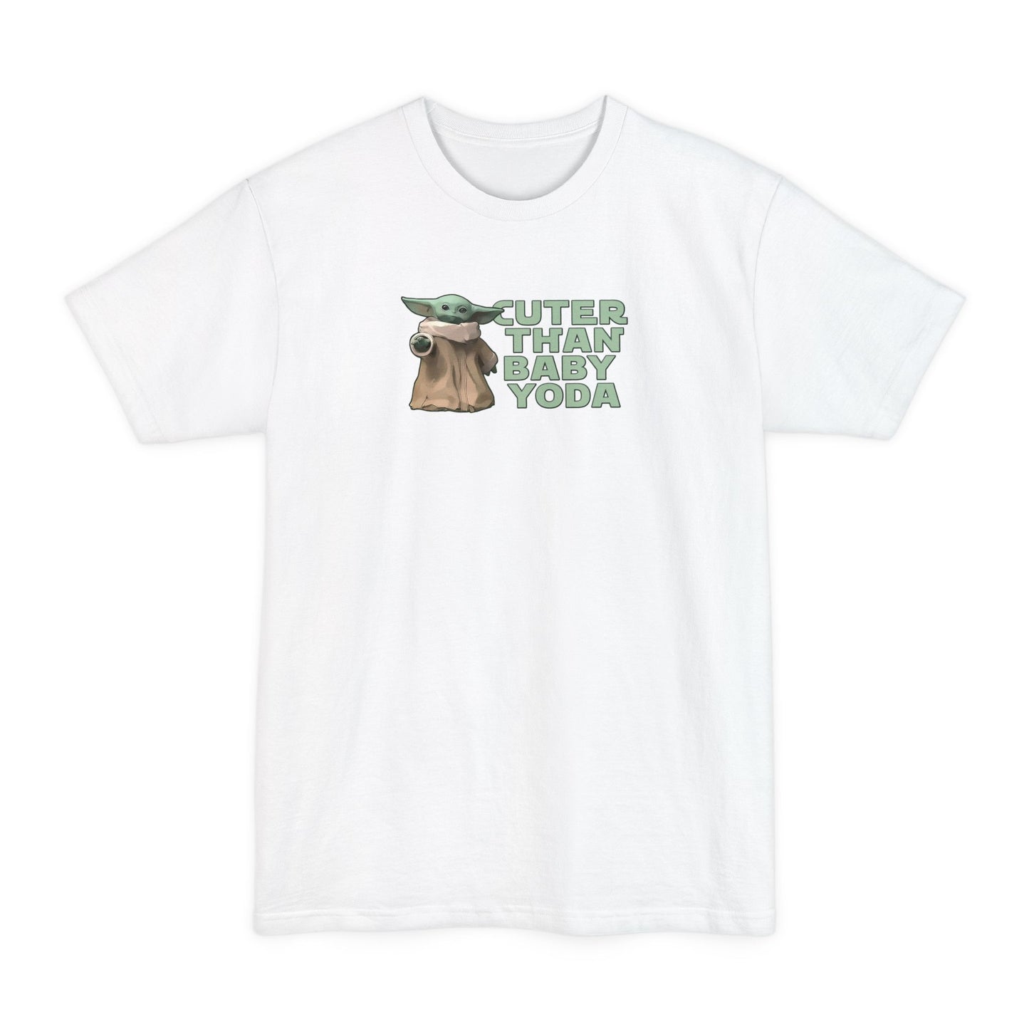 Cuter Than Baby Yoda - Men's Tall T-Shirt