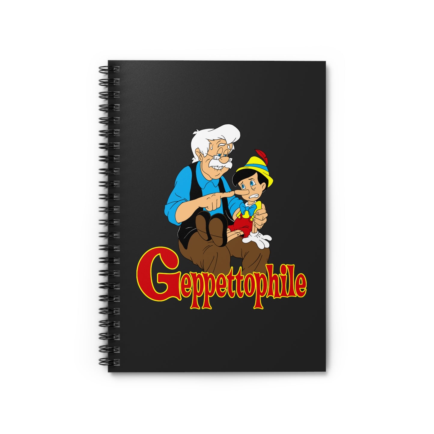 Geppettophile - Spiral Notebook