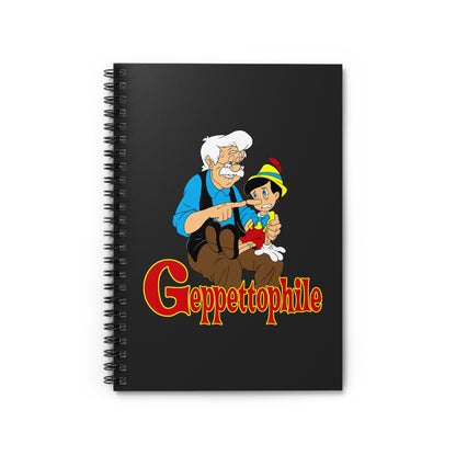 Geppettophile - Spiral Notebook