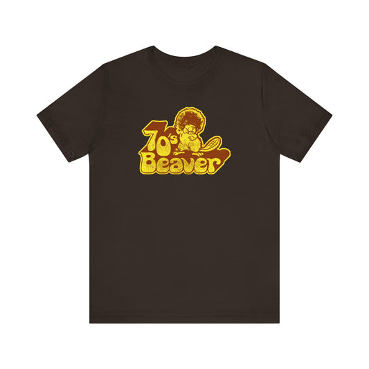 70's Beaver  - Men's T-Shirt