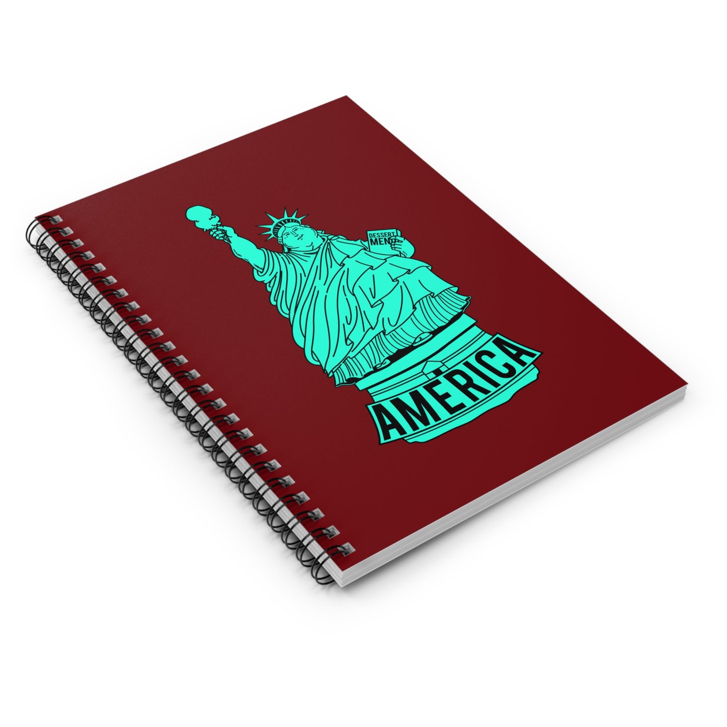 America - Spiral Notebook