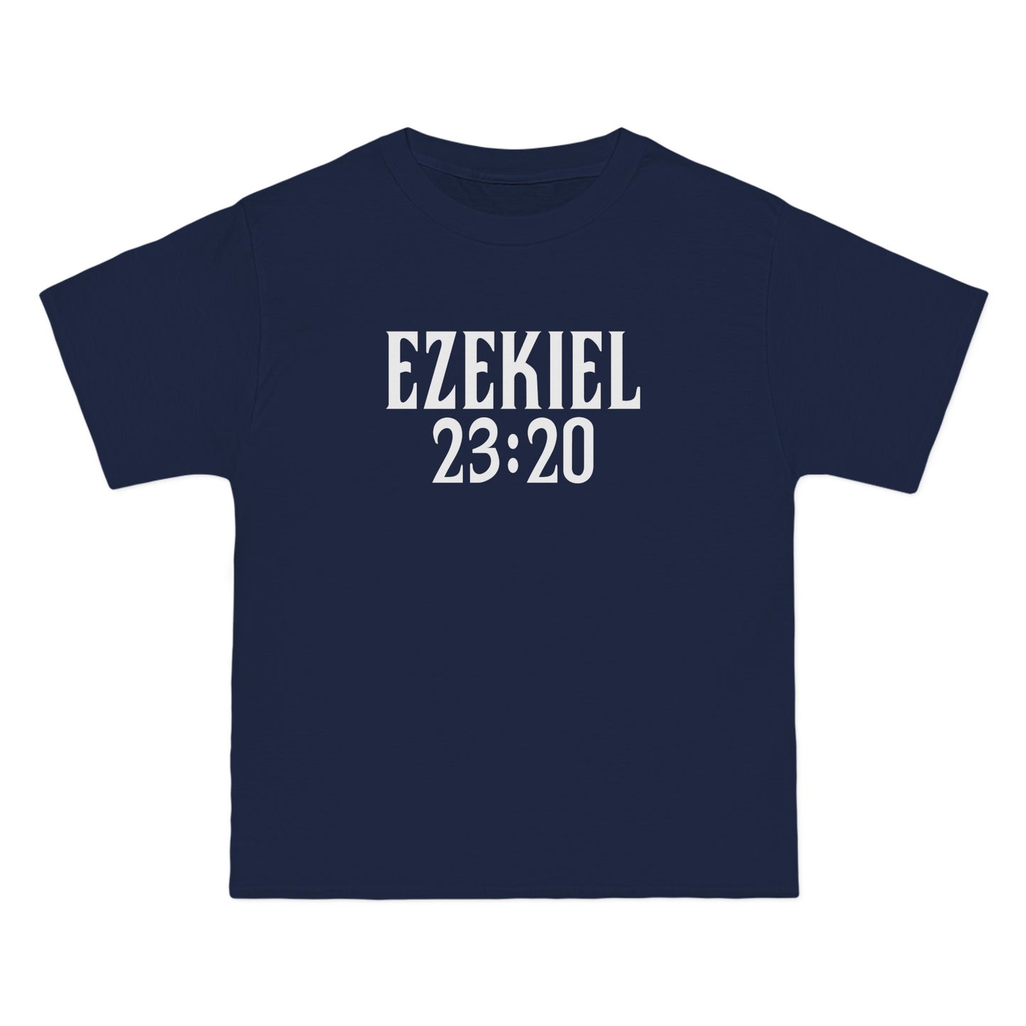 Ezekiel 23:20 - Men's Heavyweight T-Shirt