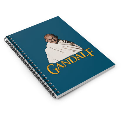 Gandalf (Gandhi) - Spiral Notebook