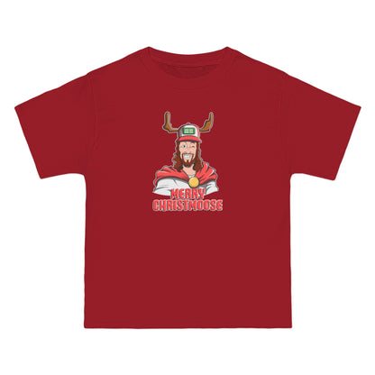 Merry Christmoose - Men's Heavyweight T-Shirt