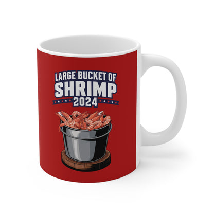 Large Bucket Of Shrimp 2024 - Mug