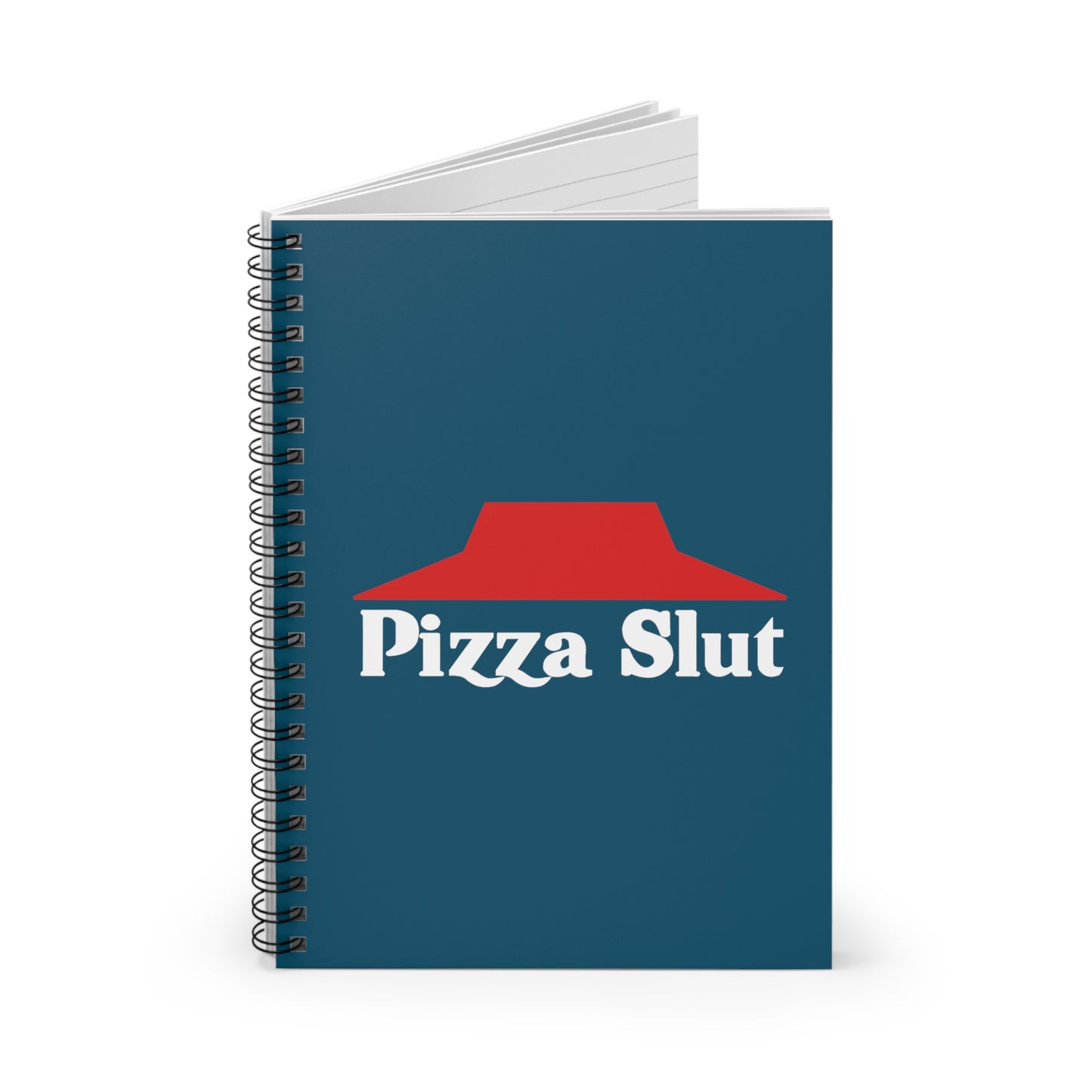 Pizza Slut - Spiral Notebook