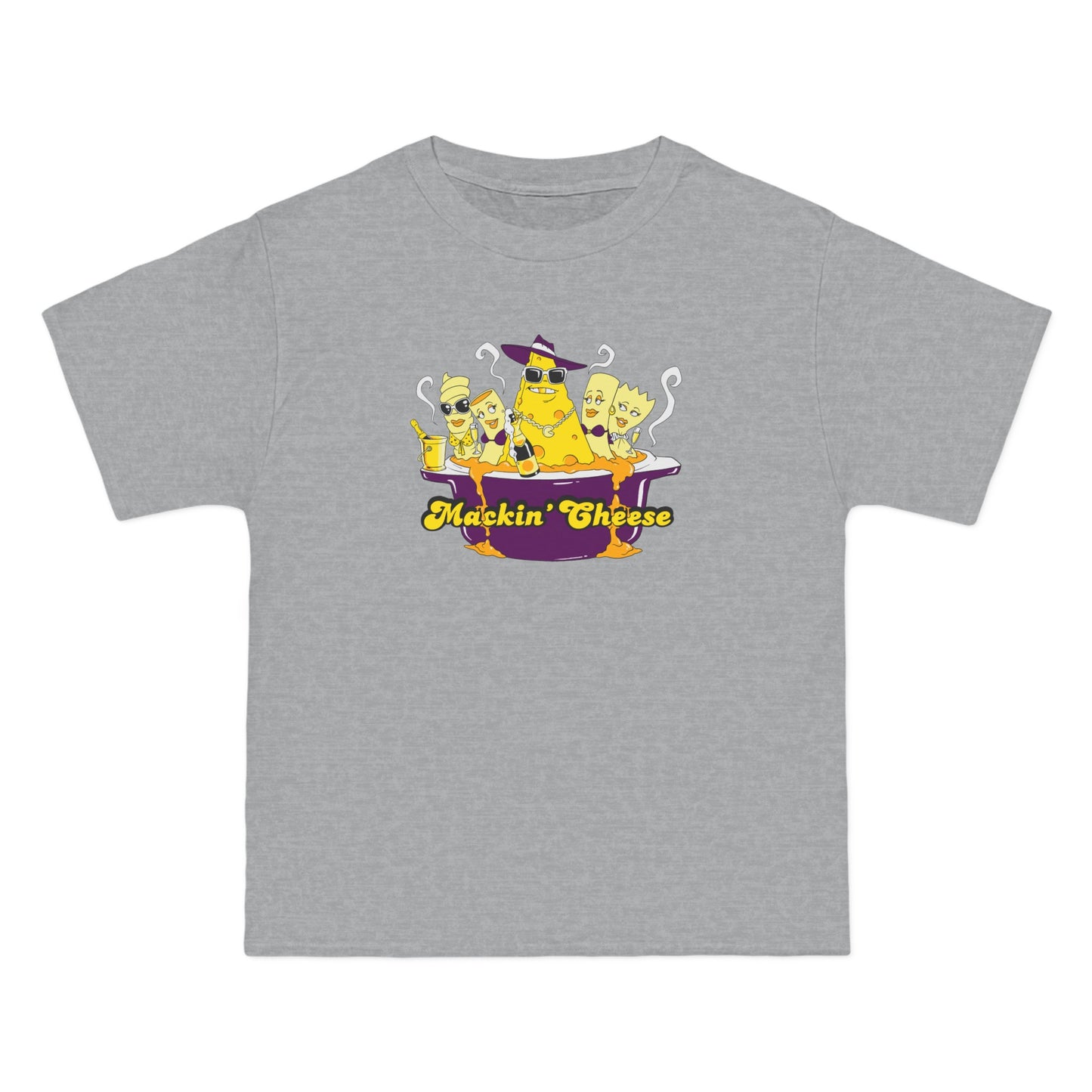 Mackin' Cheese - Men's Heavyweight T-Shirt