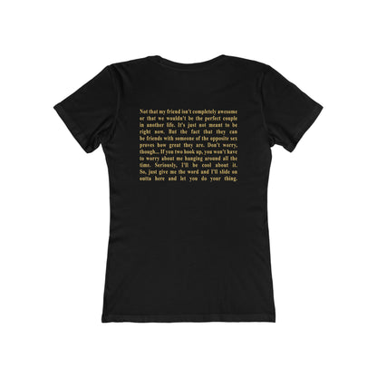 We're Just Friends - Women’s T-Shirt