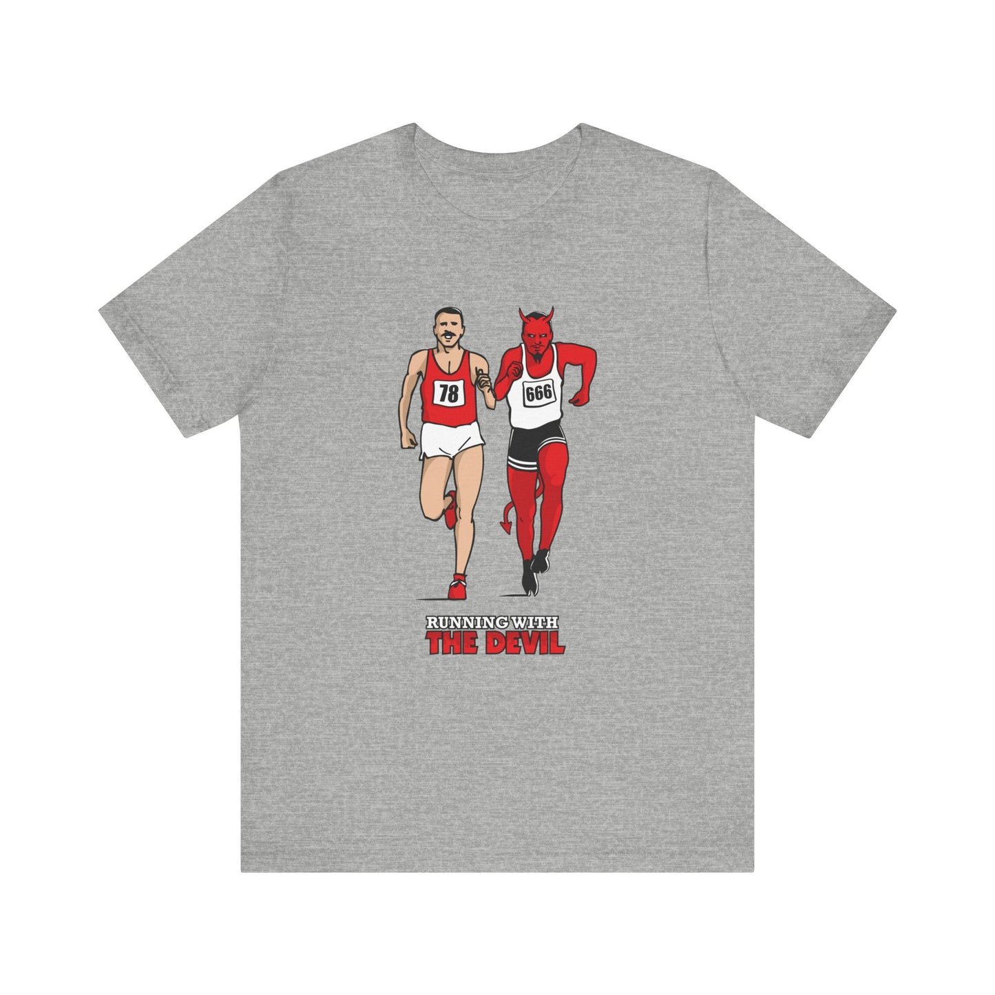 Running With The Devil - Men's T-Shirt