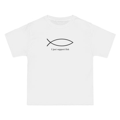 I Just Support Fish - Men's Heavyweight T-Shirt