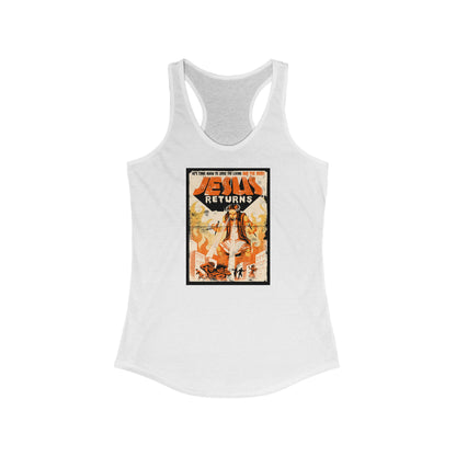 Jesus Returns - Women’s Racerback Tank