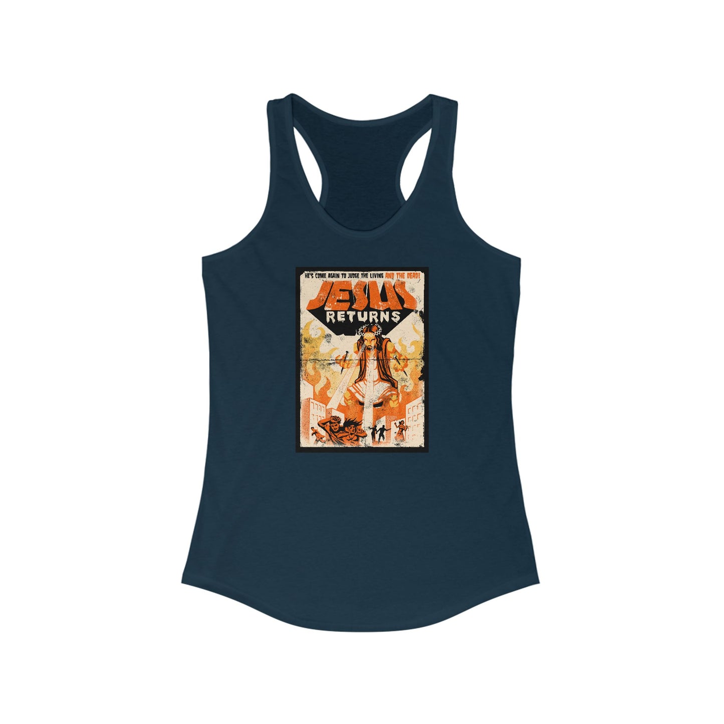 Jesus Returns - Women’s Racerback Tank