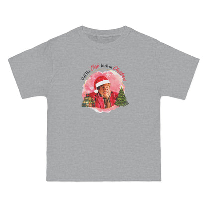 Put The Chris Back In Christmas - Men's Heavyweight T-Shirt