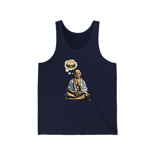 Gandhi Cheeseburger - Unisex Tank