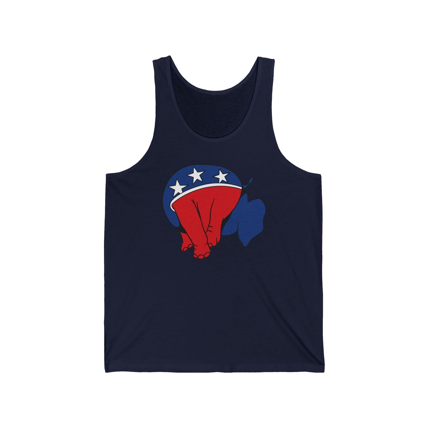 Republican Elephant (Head Up Its Ass) - Unisex Tank