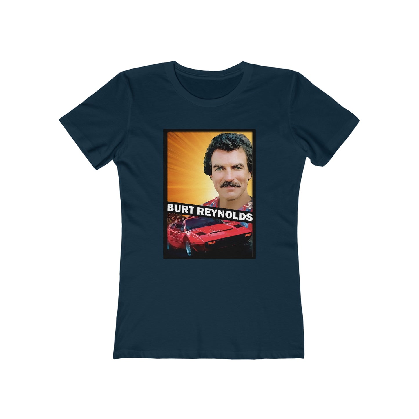 Burt Reynolds (Tom Selleck) - Women's T-Shirt