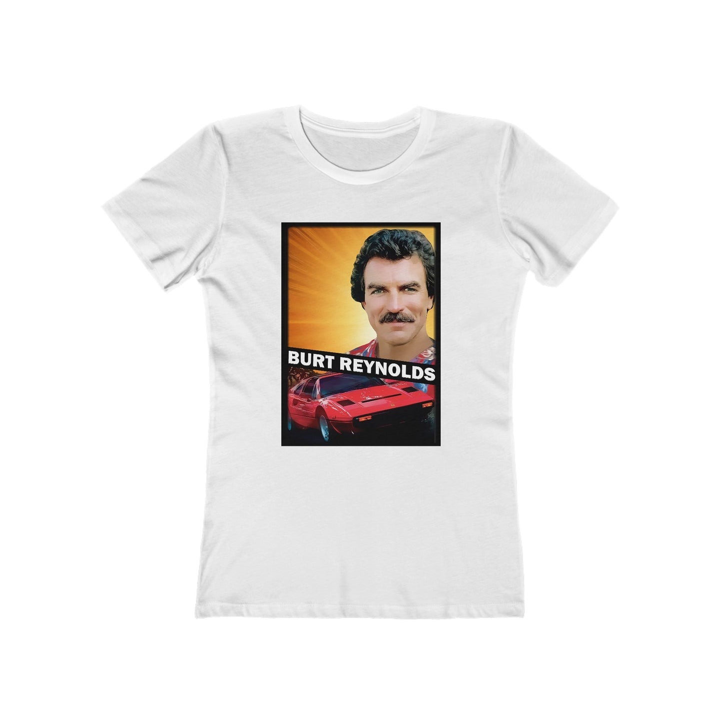 Burt Reynolds (Tom Selleck) - Women's T-Shirt