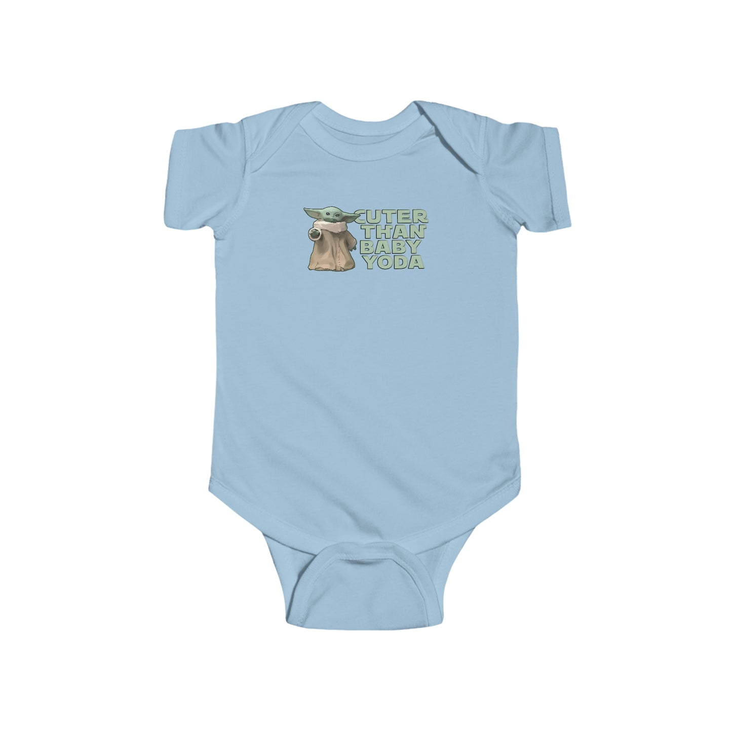 Cuter Than Baby Yoda - Baby Onesie