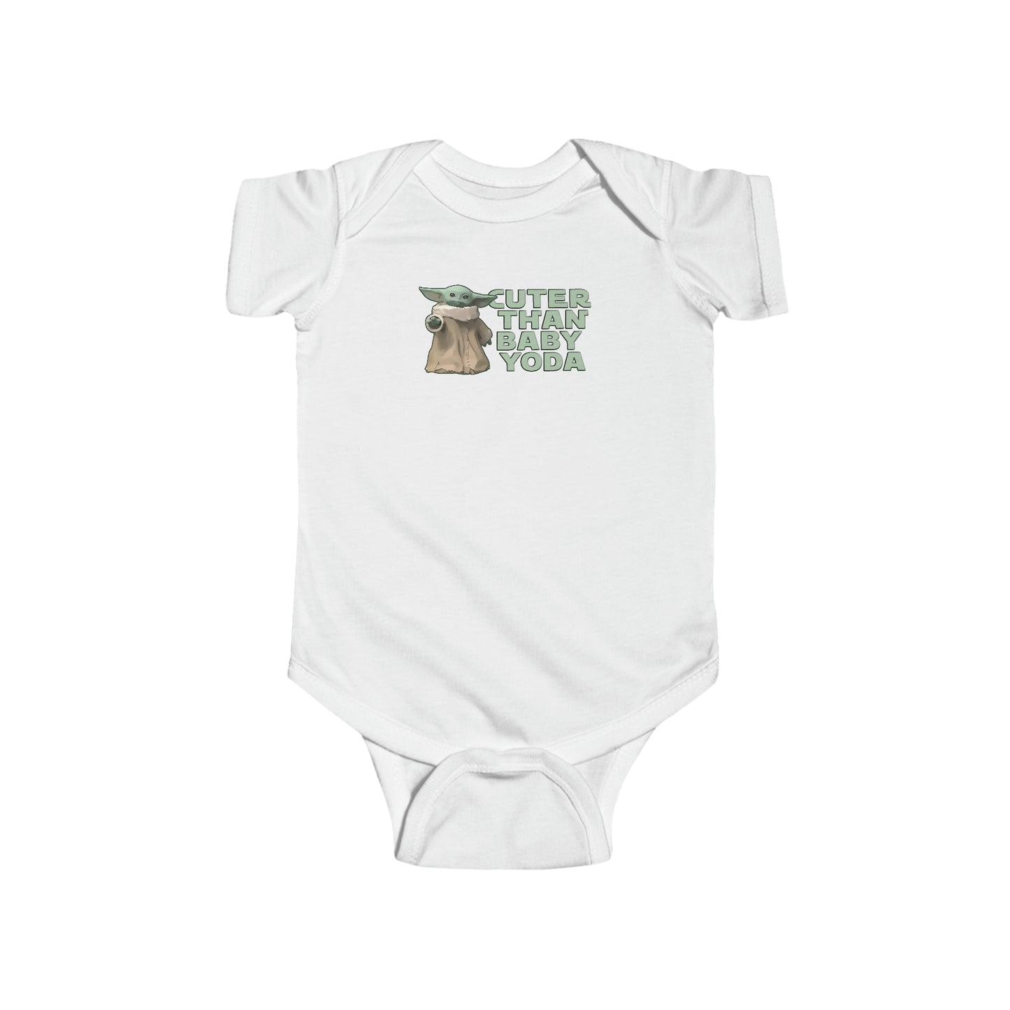 Cuter Than Baby Yoda - Baby Onesie