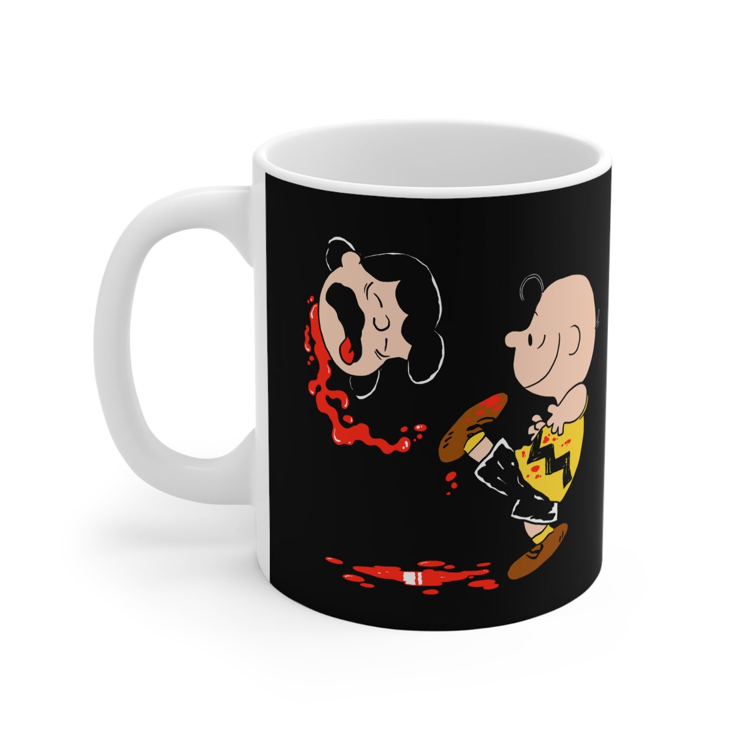 Lucy Is A Punt (Charlie Brown) - Mug