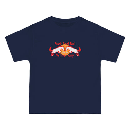 Fuck Red Bull - Ride The White Pony - Men's Heavyweight T-Shirt